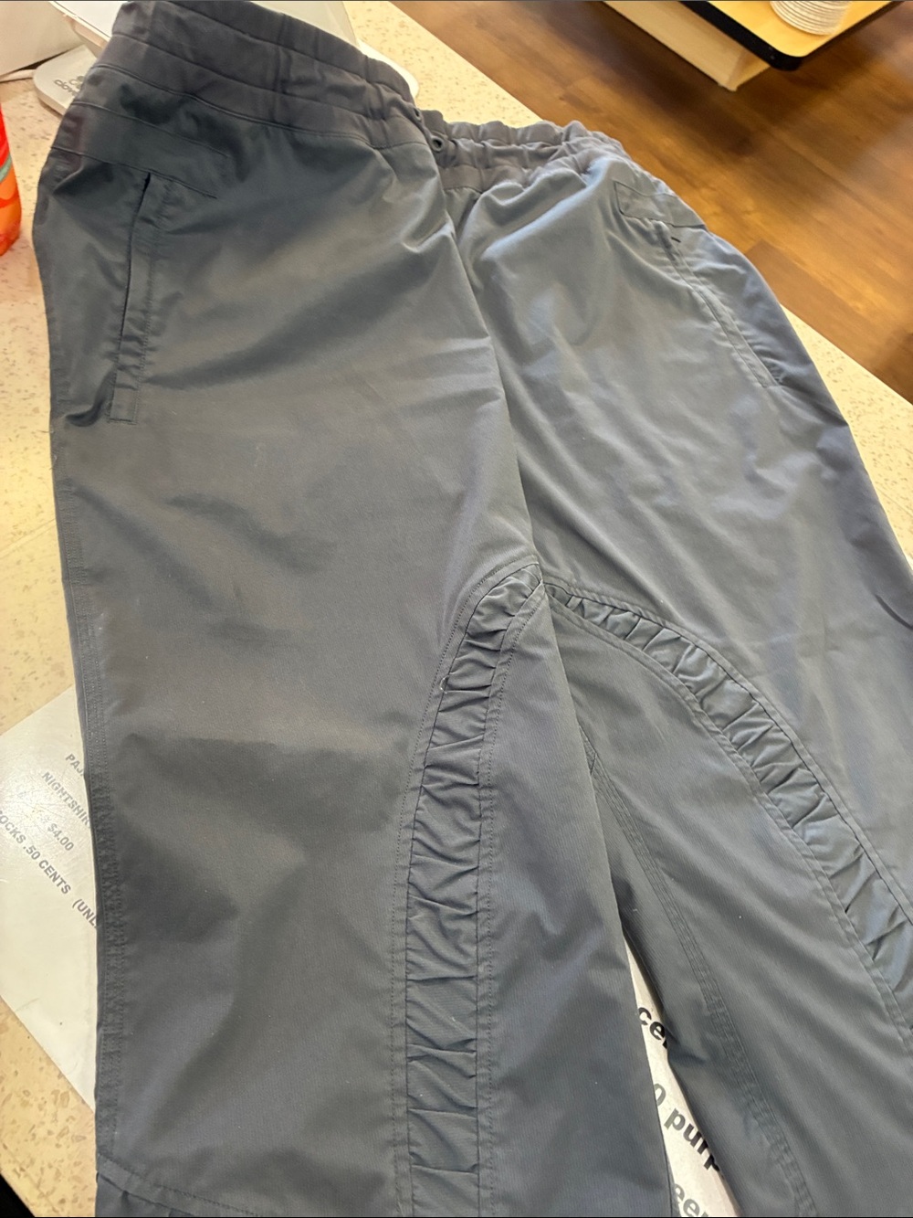 Men's Gray Utility Track Pants